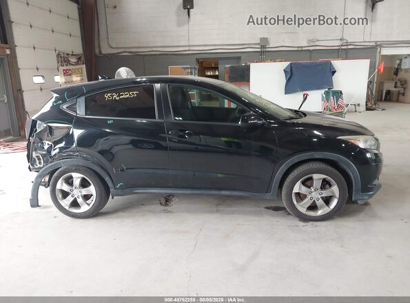 3CZRU6H34JG707350 2018 HONDA HR-V Black Vista interior trasera