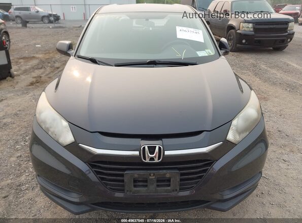 3CZRU6H34JG714444 2018 HONDA HR-V Gray ხელსაწყოთა პანელის ხედი