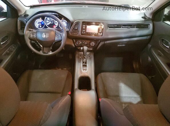 3CZRU6H34JM722884 2018 HONDA HR-V Red Вид панелі приладів