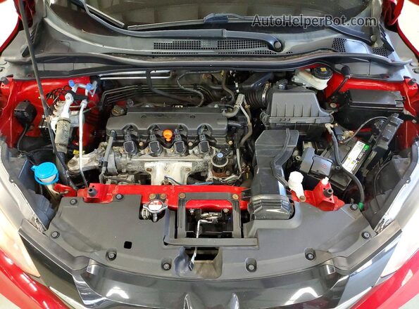 3CZRU6H34JM722884 2018 HONDA HR-V Red Вид підкапотного простору