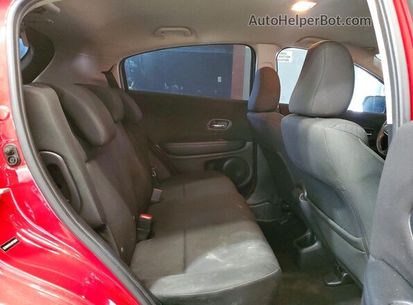 3CZRU6H34JM722884 2018 HONDA HR-V Red Вид задньої частини салону