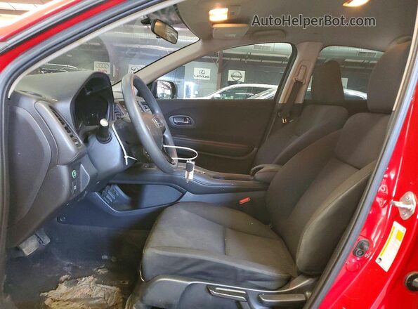 3CZRU6H34JM722884 2018 HONDA HR-V Red Вид салону спереду