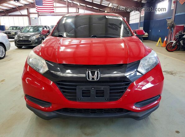 3CZRU6H34JM722884 2018 HONDA HR-V Red Вид спереду