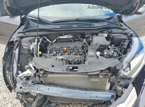 3CZRU6H34KG706412 2019 HONDA HR-V Charcoal ძრავის განყოფილების ხედი