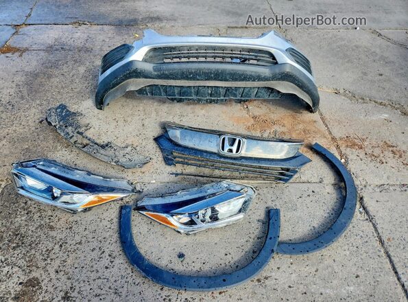 3CZRU6H34KG711870 2019 HONDA HR-V Silver ძრავის განყოფილების ხედი
