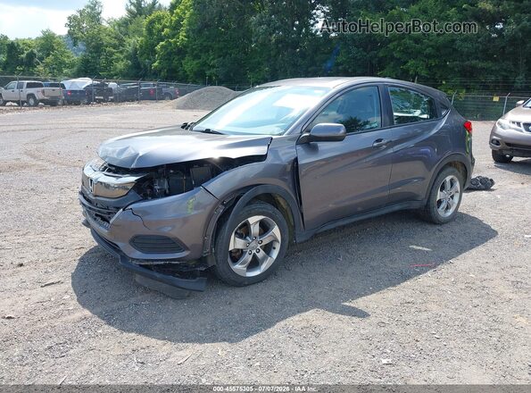 3CZRU6H34KG712744 2019 HONDA HR-V Gray Передня ліва чверть