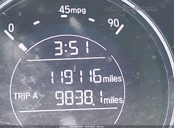 3CZRU6H34KG712744 2019 HONDA HR-V Gray 