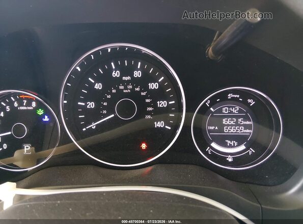3CZRU6H34KG725932 2019 HONDA HR-V Gray Vista de los asientos traseros