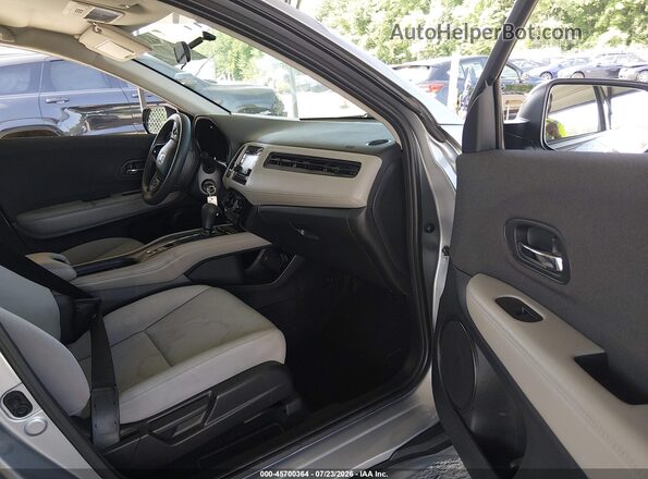3CZRU6H34KG725932 2019 HONDA HR-V Gray Vista interior delantera