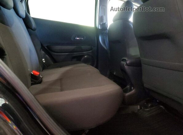 3CZRU6H34LM735797 2020 HONDA HR-V Black Widok wnętrza z tyłu