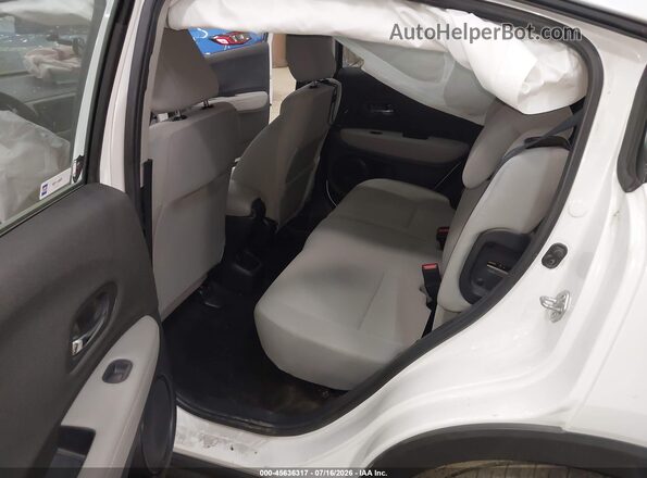 3CZRU6H34MM722842 2021 HONDA HR-V White VIN კოდის სტიკერის ხედი