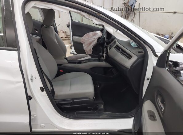 3CZRU6H34MM722842 2021 HONDA HR-V White წინა სალონის ხედი