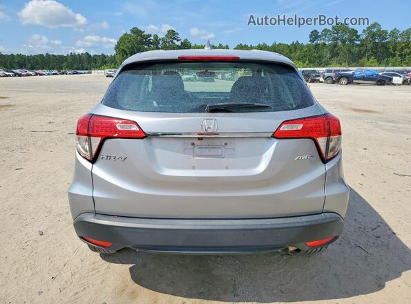 3CZRU6H34MM752813 2021 HONDA HR-V Серебряный Вид сзади