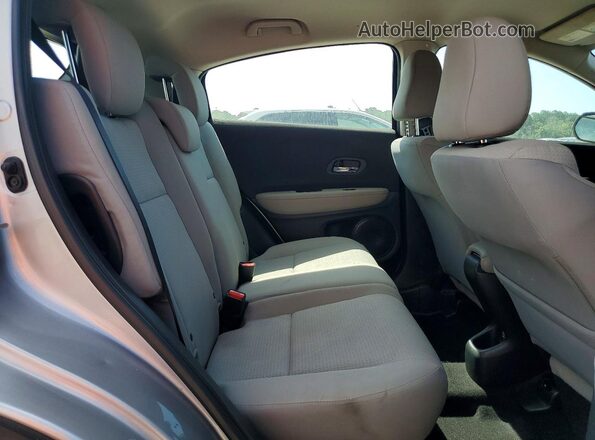 3CZRU6H34MM752813 2021 HONDA HR-V Серебряный Вид задней части салона