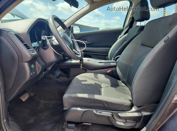 3CZRU6H34NM723720 2022 HONDA HR-V Gray Вид салону спереду