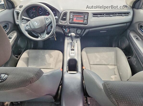 3CZRU6H34NM723720 2022 HONDA HR-V Gray Вид панелі приладів