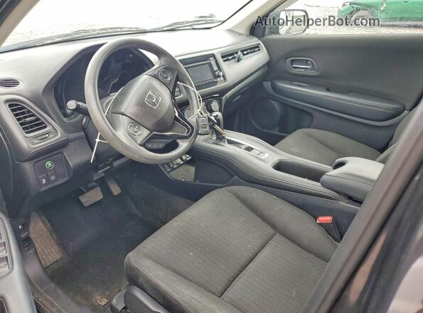 3CZRU6H35HG706346 2017 HONDA HR-V Black წინა პანელის ხედი