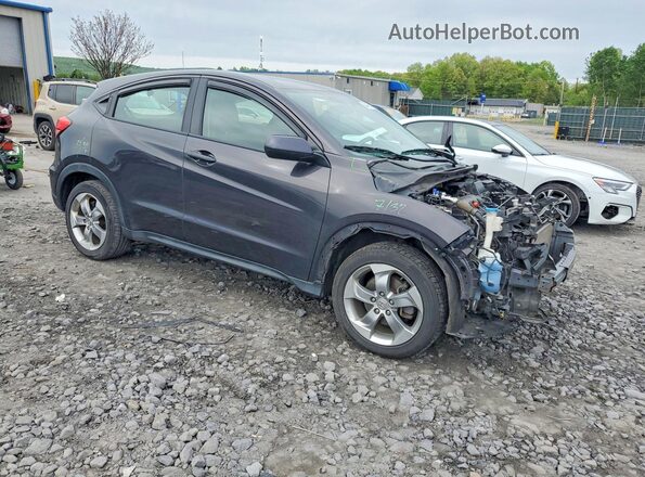 3CZRU6H35HG706346 2017 HONDA HR-V Black წინა მარჯვენა