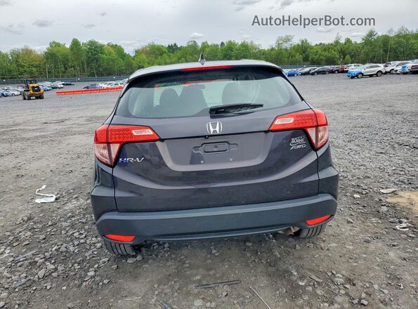 3CZRU6H35HG706346 2017 HONDA HR-V Black უკანა ხედი