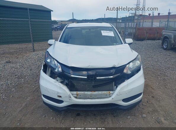 3CZRU6H35JM722828 2018 HONDA HR-V White Вид щитка приладів