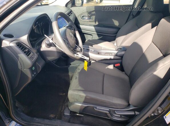 3CZRU6H35KG726376 2019 HONDA HR-V Black წინა სალონის ხედი