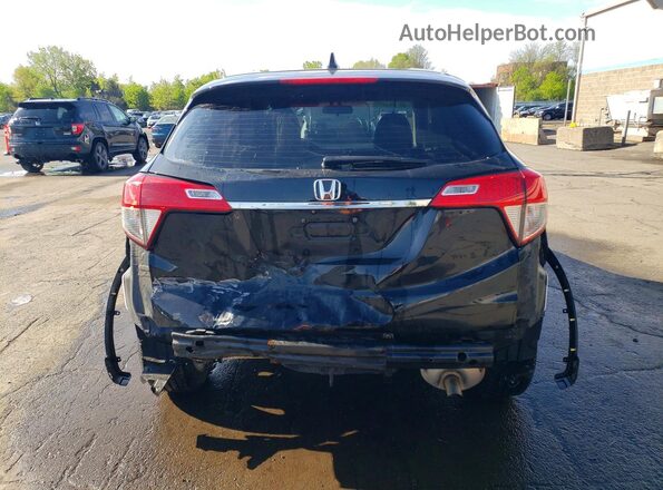 3CZRU6H35KG726376 2019 HONDA HR-V Black უკანა ხედი
