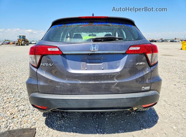 3CZRU6H35KM728663 2019 HONDA HR-V Gray Հետևի տեսք