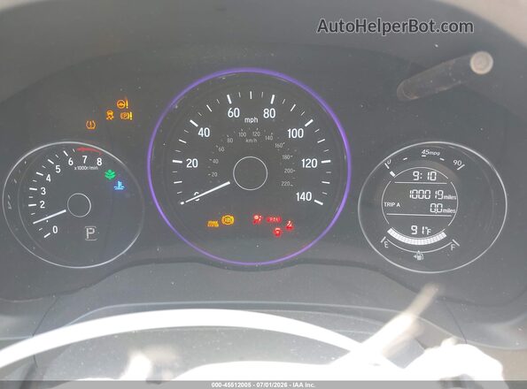 3CZRU6H36GM711345 2016 HONDA HR-V Green უკანა სავარძლების ხედი