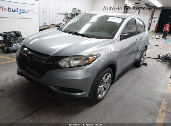 3CZRU6H36HG700524 2017 HONDA HR-V Silver წინა მარცხენა ხედი სამი მეოთხედიდან