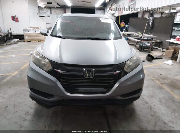 3CZRU6H36HG700524 2017 HONDA HR-V Silver უკანა სალონის ხედი