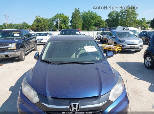 3CZRU6H36HG705464 2017 HONDA HR-V Blue Вид спереду