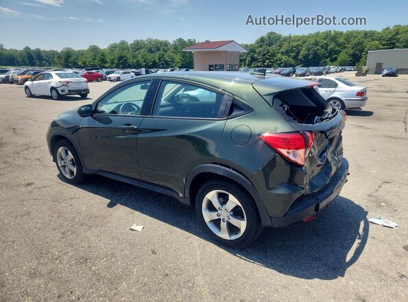 3CZRU6H36HM715333 2017 HONDA HR-V Green Trasero izquierdo