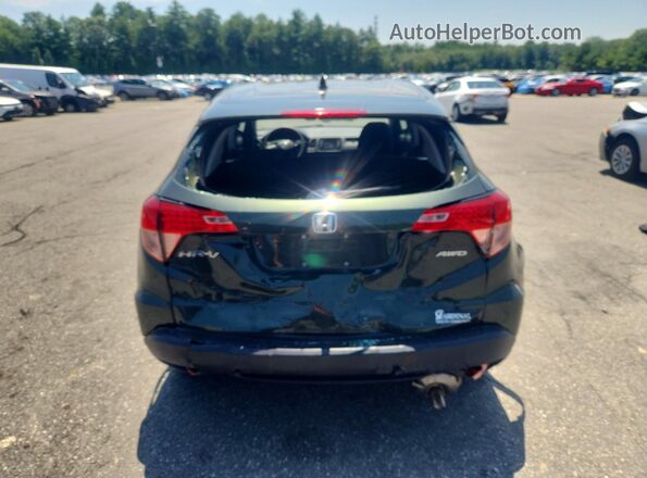 3CZRU6H36HM715333 2017 HONDA HR-V Green Vista trasera