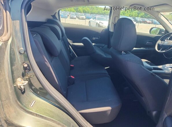 3CZRU6H36HM715333 2017 HONDA HR-V Green Vista interior trasera