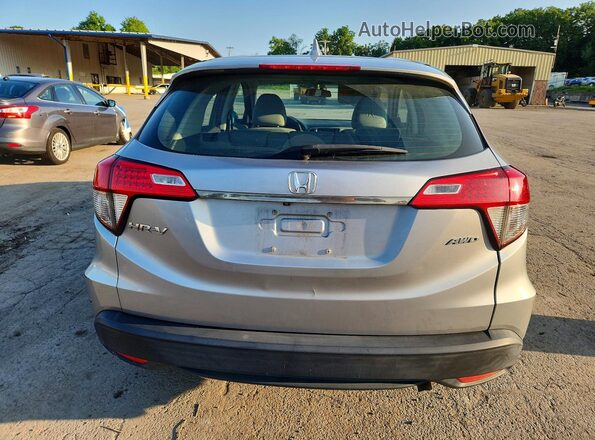 3CZRU6H36KG710395 2019 HONDA HR-V Silver უკანა ხედი