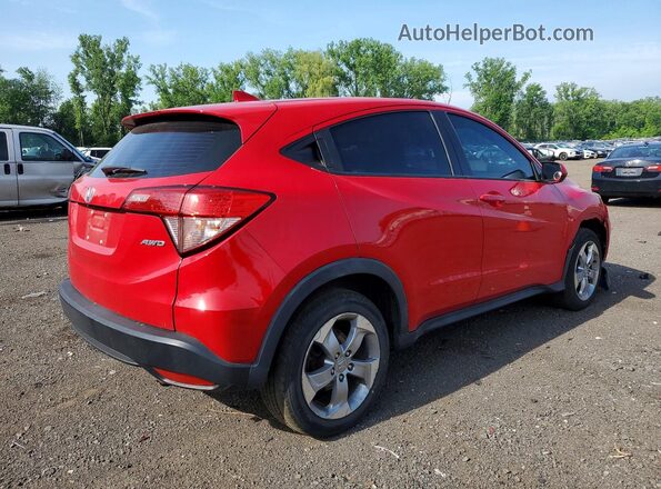 3CZRU6H37HG708633 2017 HONDA HR-V Red Tył prawy