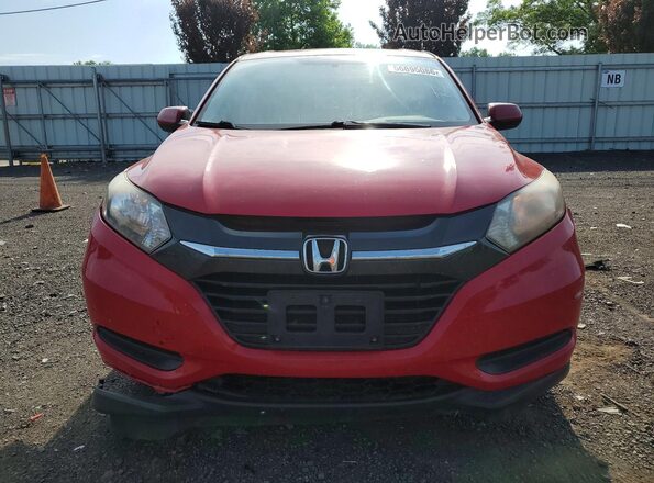 3CZRU6H37HG708633 2017 HONDA HR-V Red Widok z przodu