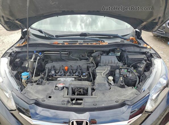 3CZRU6H37HG708678 2017 HONDA HR-V Черный Вид задней части салона