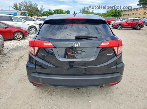 3CZRU6H37HG708678 2017 HONDA HR-V Черный Вид сзади