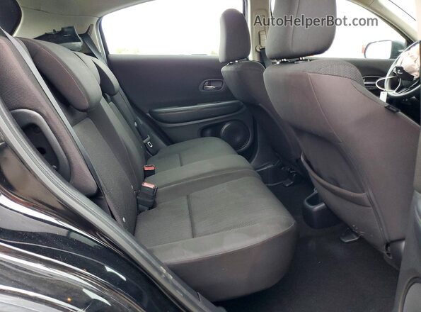 3CZRU6H37HG710074 2017 HONDA HR-V Black Հետևի նստատեղերի տեսք