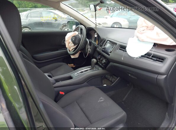 3CZRU6H37HM730696 2017 HONDA HR-V Green Vista interior delantera