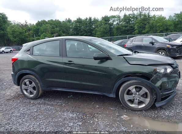 3CZRU6H37HM730696 2017 HONDA HR-V Green Vista interior trasera