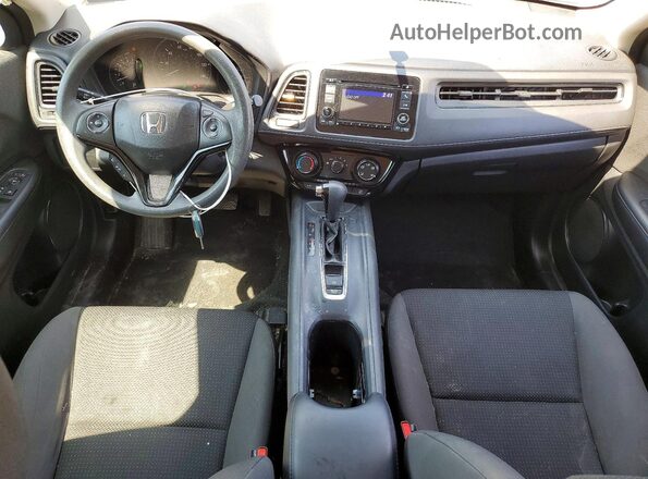 3CZRU6H37KG717615 2019 HONDA HR-V Gray Dashboard view