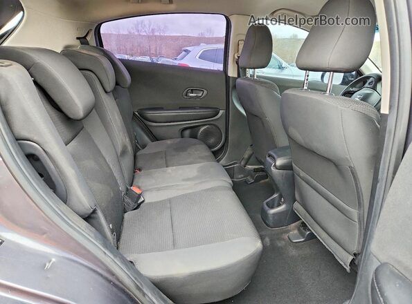 3CZRU6H37KG721406 2019 HONDA HR-V Charcoal Vista interior trasera