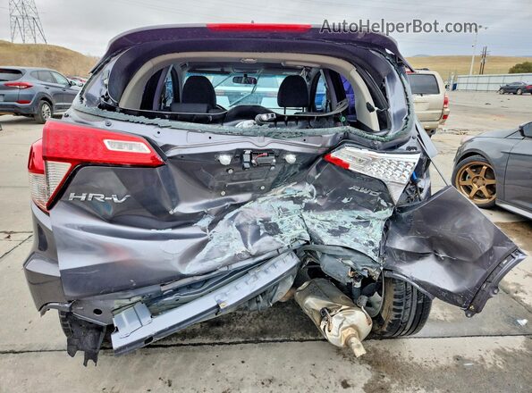 3CZRU6H37KG721406 2019 HONDA HR-V Charcoal Vista trasera