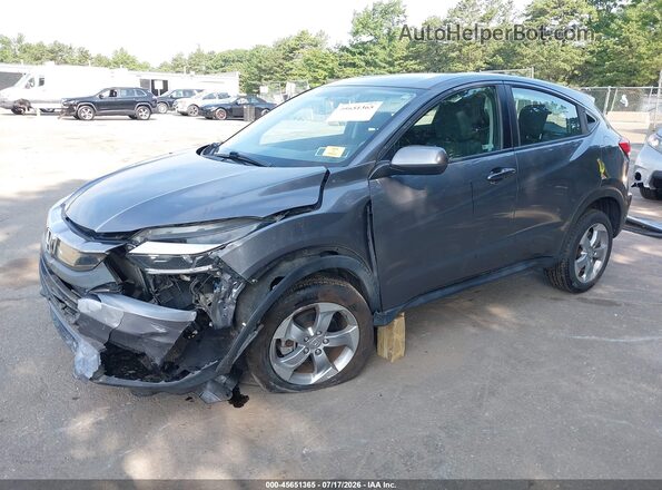 3CZRU6H37KG727402 2019 HONDA HR-V Gray Front view