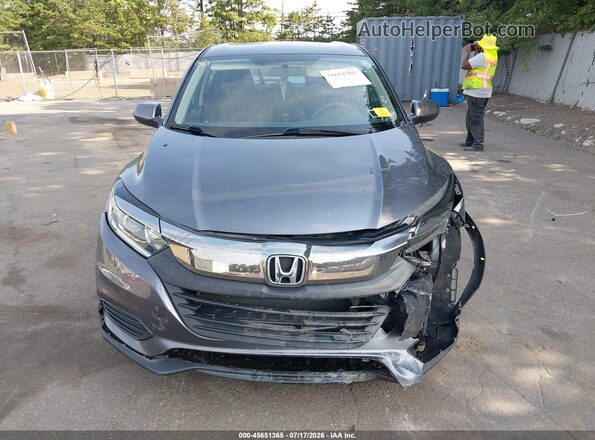 3CZRU6H37KG727402 2019 HONDA HR-V Gray Instrument cluster view