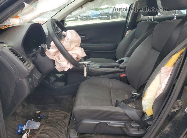 3CZRU6H37KG731658 2019 HONDA HR-V Черный Вид салона спереди