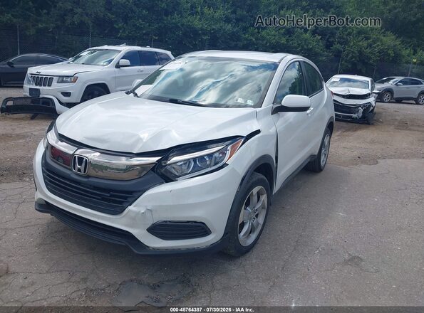 3CZRU6H37KM743746 2019 HONDA HR-V White Vista tres cuartos delantera izquierda