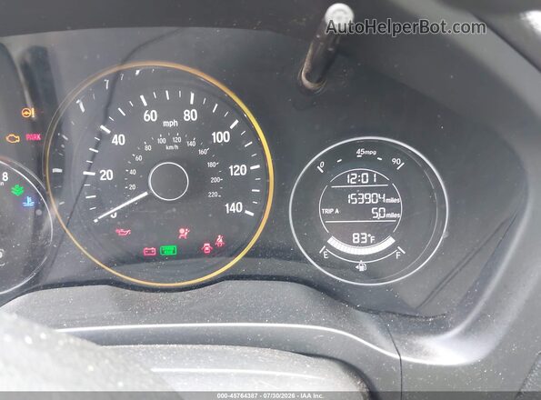 3CZRU6H37KM743746 2019 HONDA HR-V White Vista de los asientos traseros